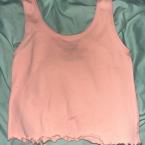 peach crop top